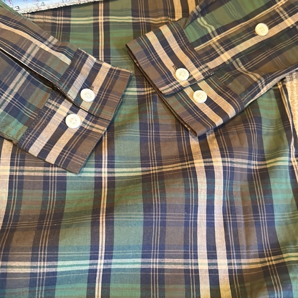 NWT COLUMBIA rapid rivers ll plaid button down men’s large - Picture 8 of 9